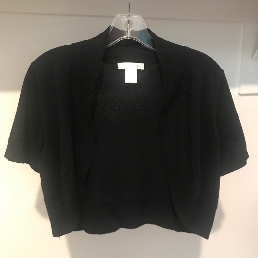 Crop, sweater jacket